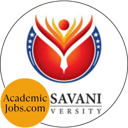 PP Savani University Jobs